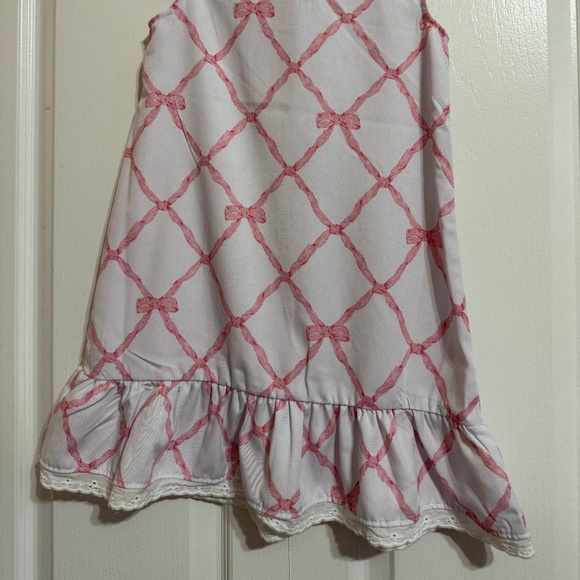 TBBC Marnie Morning Gown - Belle Meade Bow with White Eyelet Size 3T - Picture 2 of 2